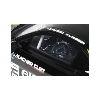 ALPINE A110 GT4 EVO BLACK P. HUTEAU/ L. HURGON GT4 EUROPEAN SERIES 2024 OttO mobile 1:18 Resinemodell (Türen, Motorhaube... nicht zu öffnen!)